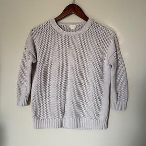 J. Crew factory cotton knit sweater small
